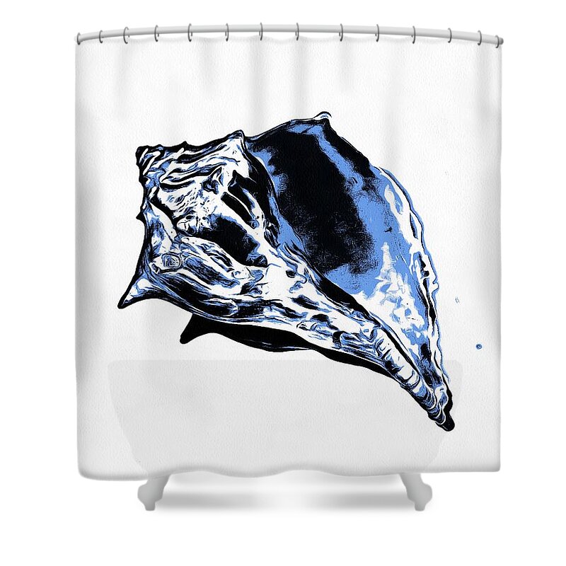 Sea Shells Shower Curtain featuring the photograph Sea Shell Mirage by John Handfield