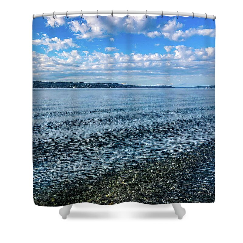 Seashore Shower Curtain featuring the photograph Seashore by Anamar Pictures