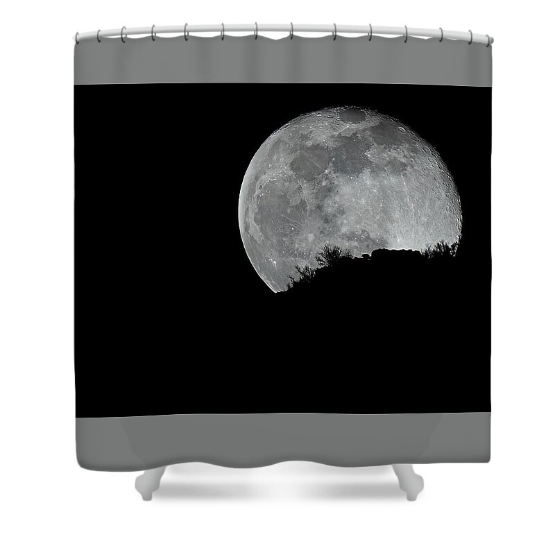  Shower Curtain featuring the photograph Sedona Moonrise by Al Judge