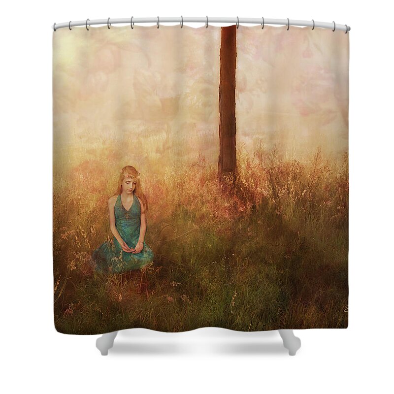 Fine Art Shower Curtain featuring the photograph Serenity by Shara Abel