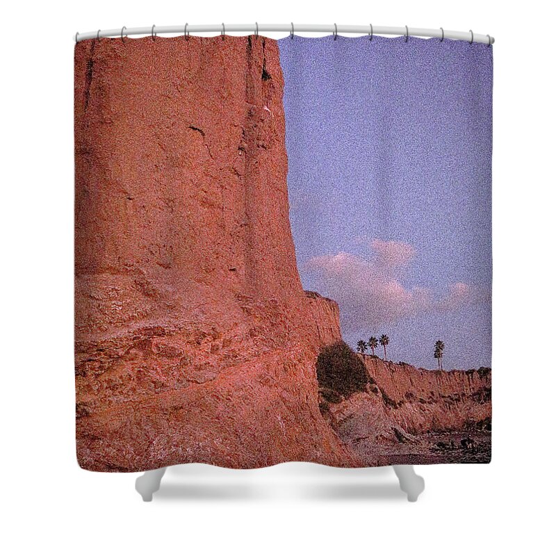  Shower Curtain featuring the photograph Shell Beach by Dr Janine Williams
