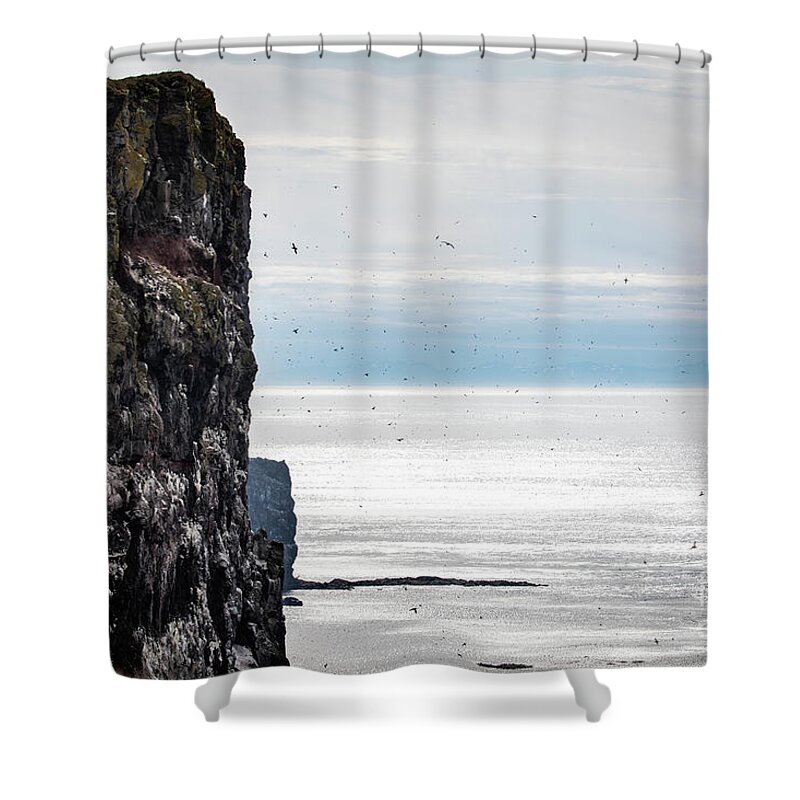 Photography Shower Curtain featuring the photograph Side of the Earth by Erin Marie Davis