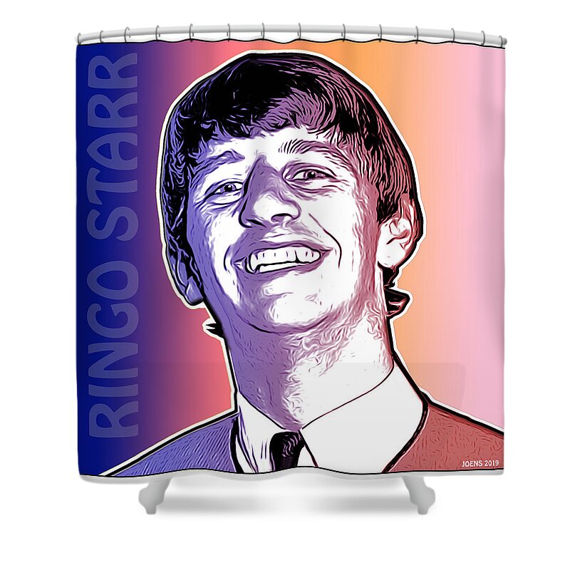 Starr Drawings Shower Curtains
