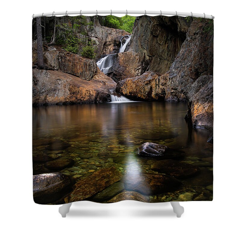 Bolders Shower Curtain featuring the photograph Smalls Falls 1 by Dimitry Papkov
