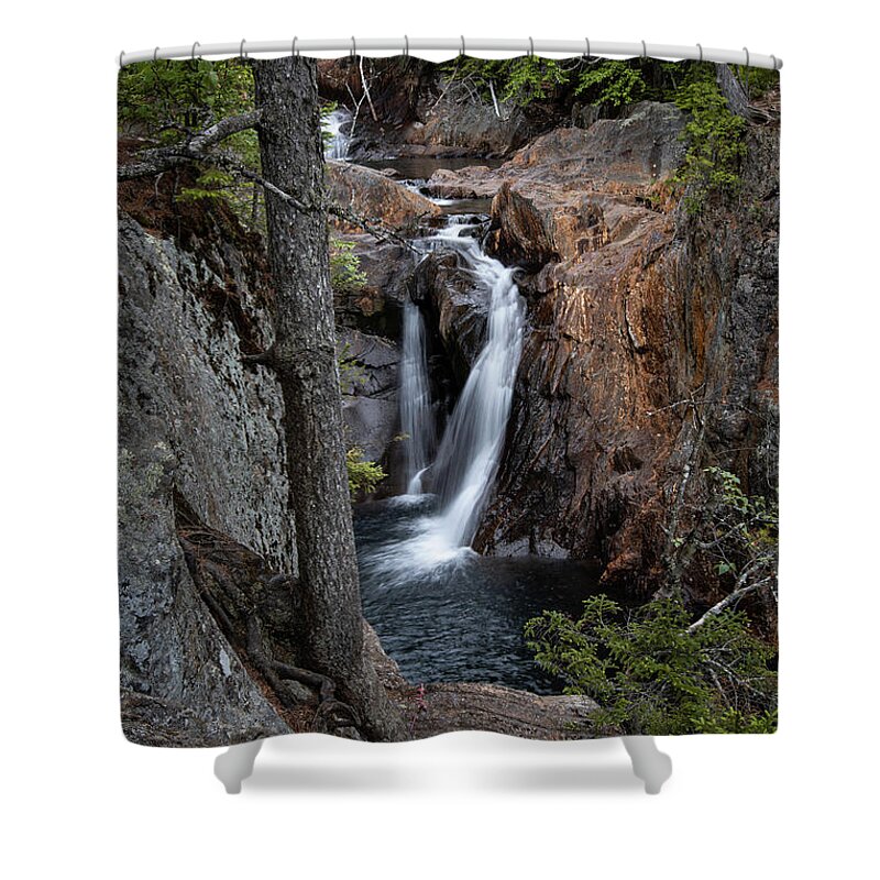 Bolders Shower Curtain featuring the photograph Smalls Falls 7 by Dimitry Papkov