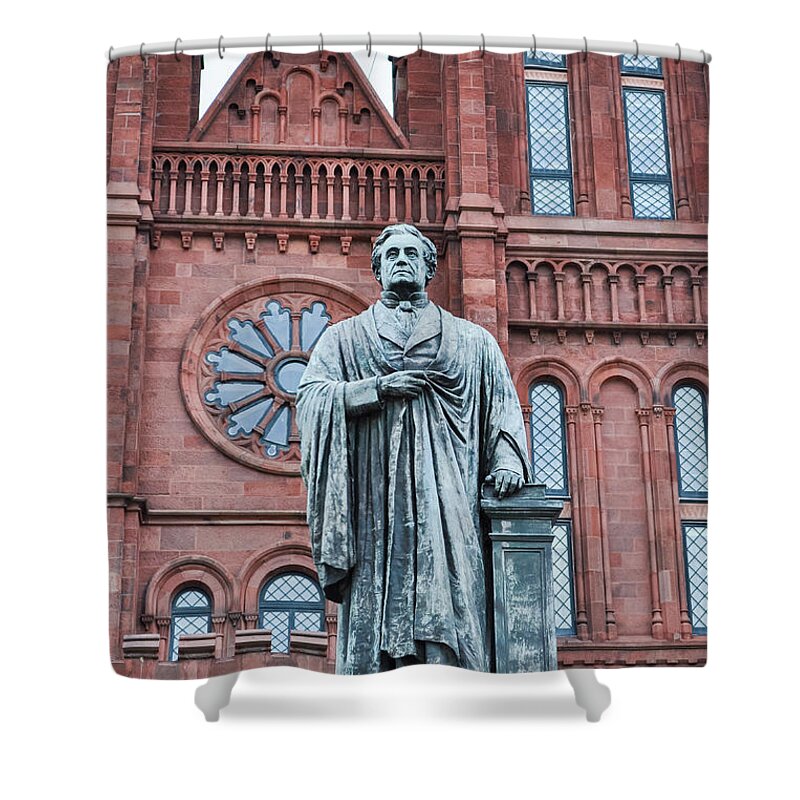 Smithsonian Castle Shower Curtain featuring the photograph Smithsonian Castle by Kyle Hanson