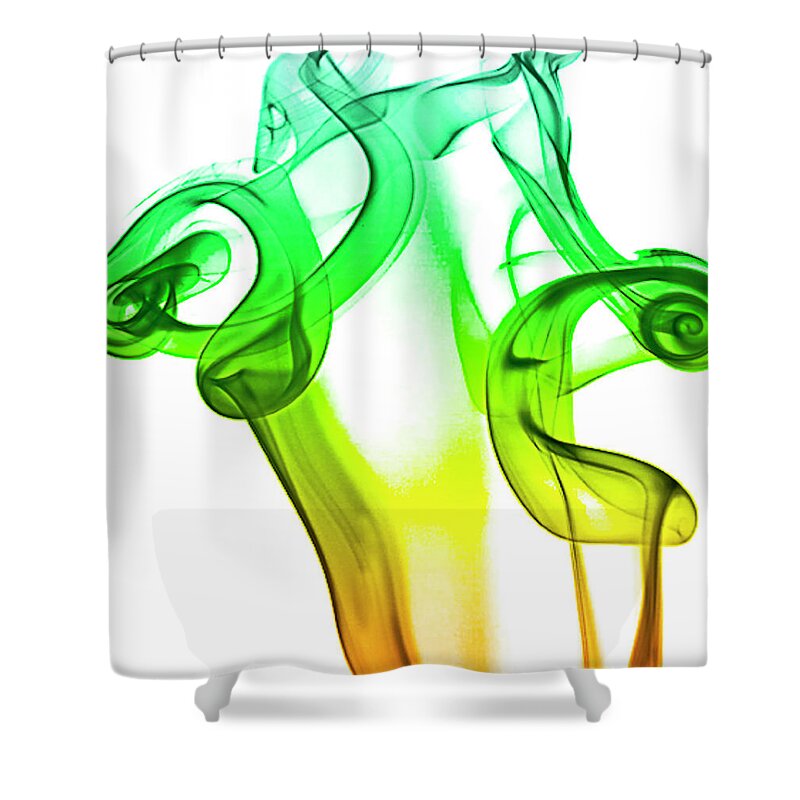 Smoke Shower Curtain featuring the photograph Smoke 3 by Bill Barber