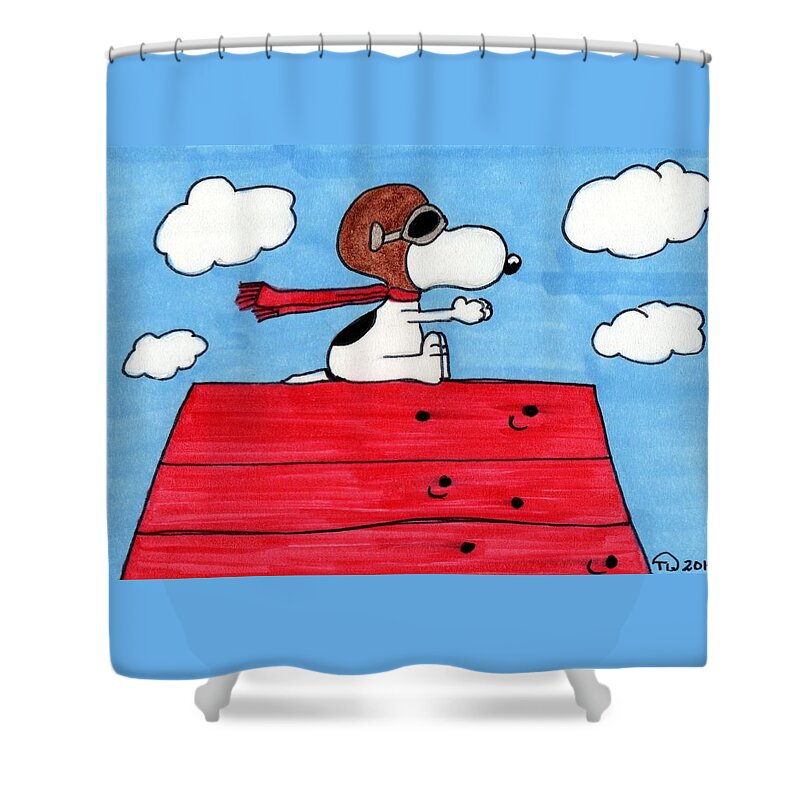 Snoopy Shower Curtains