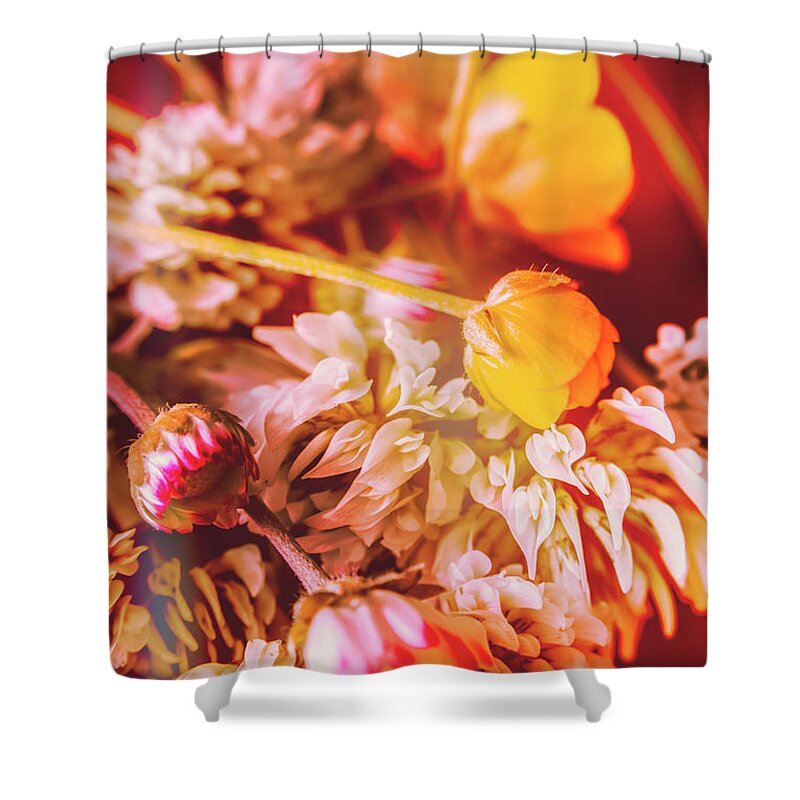 Decorative Shower Curtain featuring the photograph Soft spring by Jorgo Photography