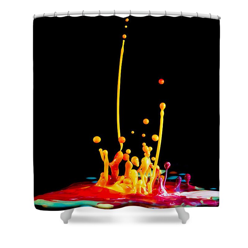 Water Sculpture Shower Curtain featuring the photograph Sonic Brew by Anthony Sacco