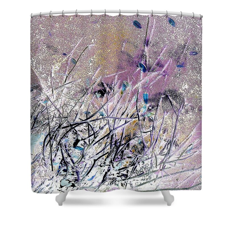 Surreal-nature-photos Shower Curtain featuring the digital art Sourcing I.C. by John Hintz