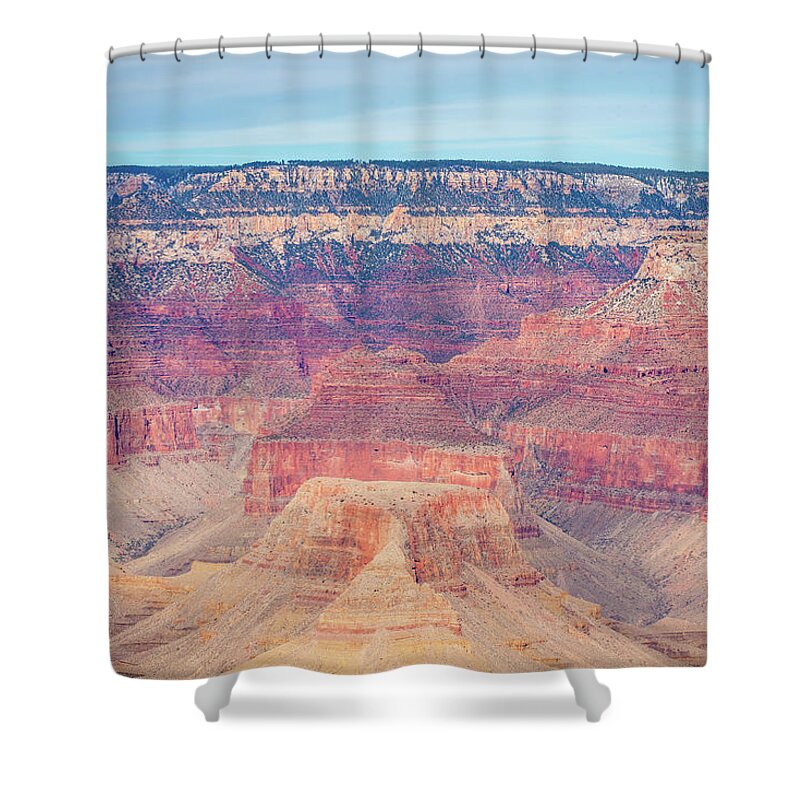 Grand Canyon Shower Curtain featuring the photograph South Rim View by Marla Brown