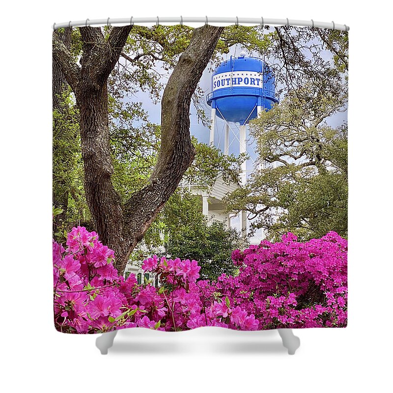Nature Shower Curtain featuring the photograph Southport Azaleas by Shelia Kempf