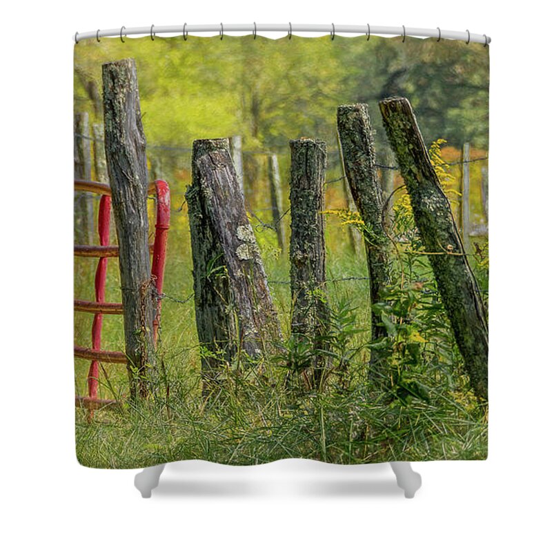 Cades Cove Shower Curtain featuring the photograph Sparks Lane Appeal by Marcy Wielfaert