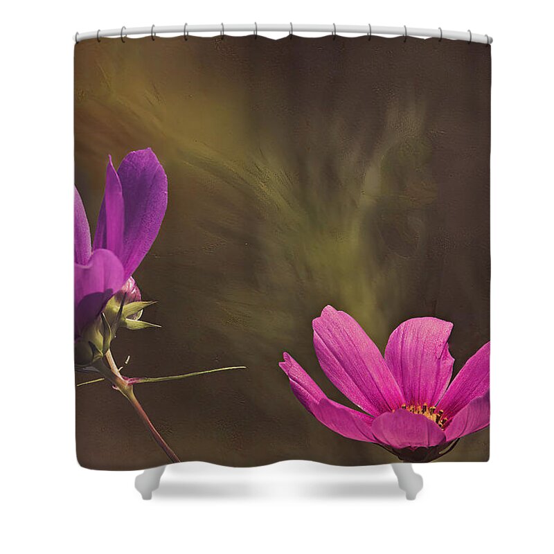 Wildflowers Shower Curtain featuring the photograph Spirit Among the Flowers by Skip Tribby