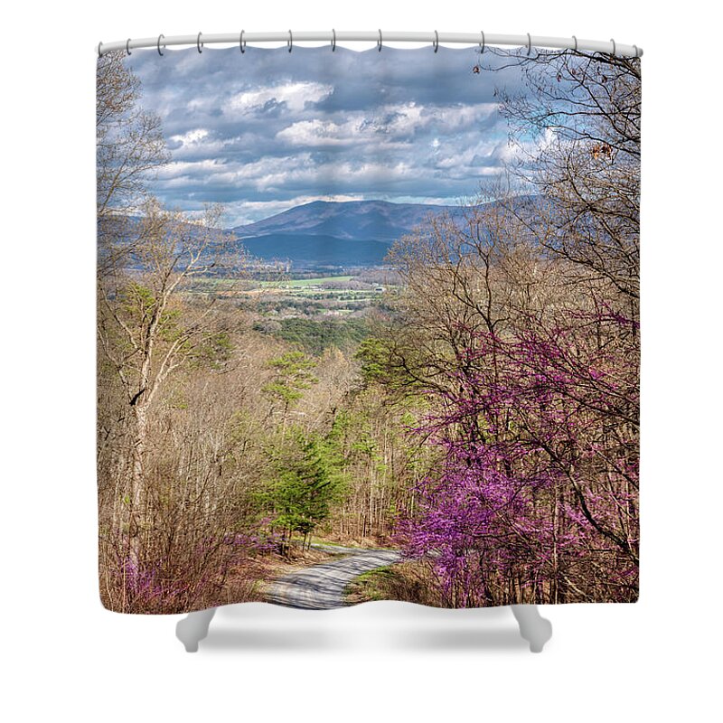 Spring Shower Curtain featuring the photograph Spring In Virginia by Lara Ellis