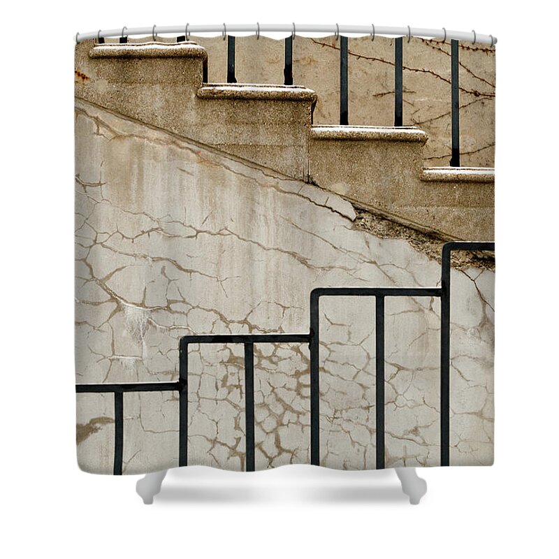Stairs Shower Curtain featuring the photograph Stairs by Rich S