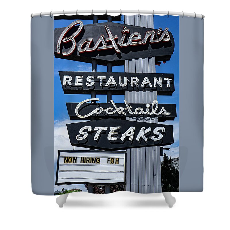 Colorado Shower Curtain featuring the photograph Steak House by Matthew Bamberg
