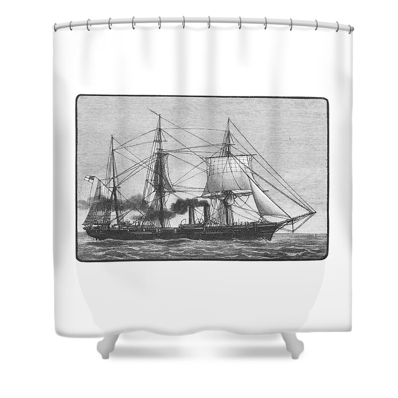 Paddle Steamer Shower Curtains