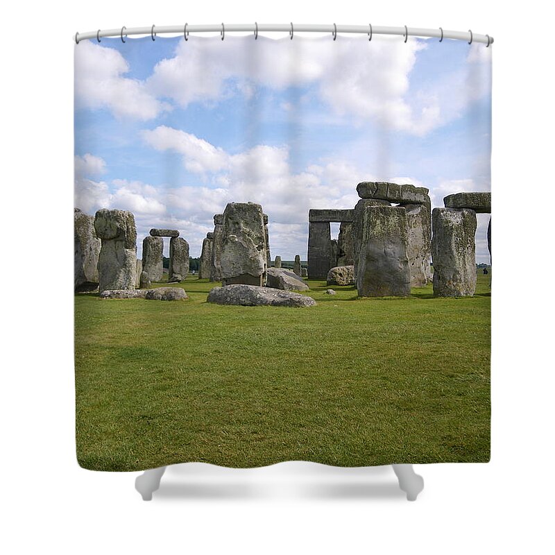 Stonehenge Shower Curtain featuring the photograph Stonehenge 2 by Lisa Mutch