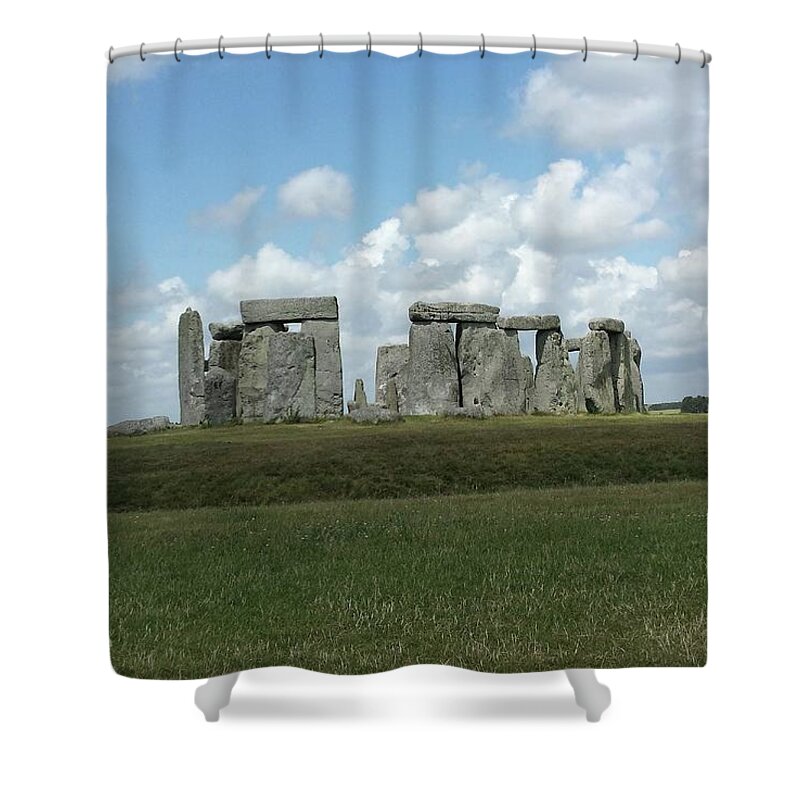 Stonehenge Shower Curtain featuring the photograph Stonehenge by Joelle Philibert