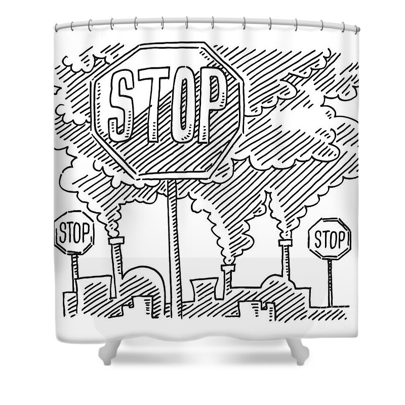 easy drawing of pollution - Clip Art Library