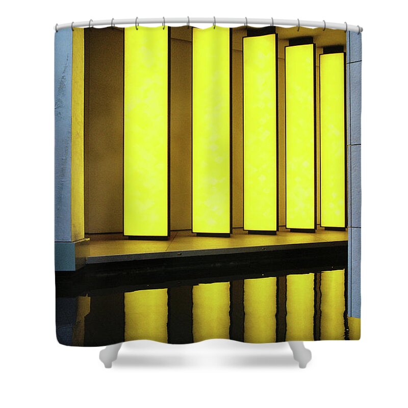 Stairs Shower Curtain featuring the photograph Structural pattern by Barthelemy De Mazenod