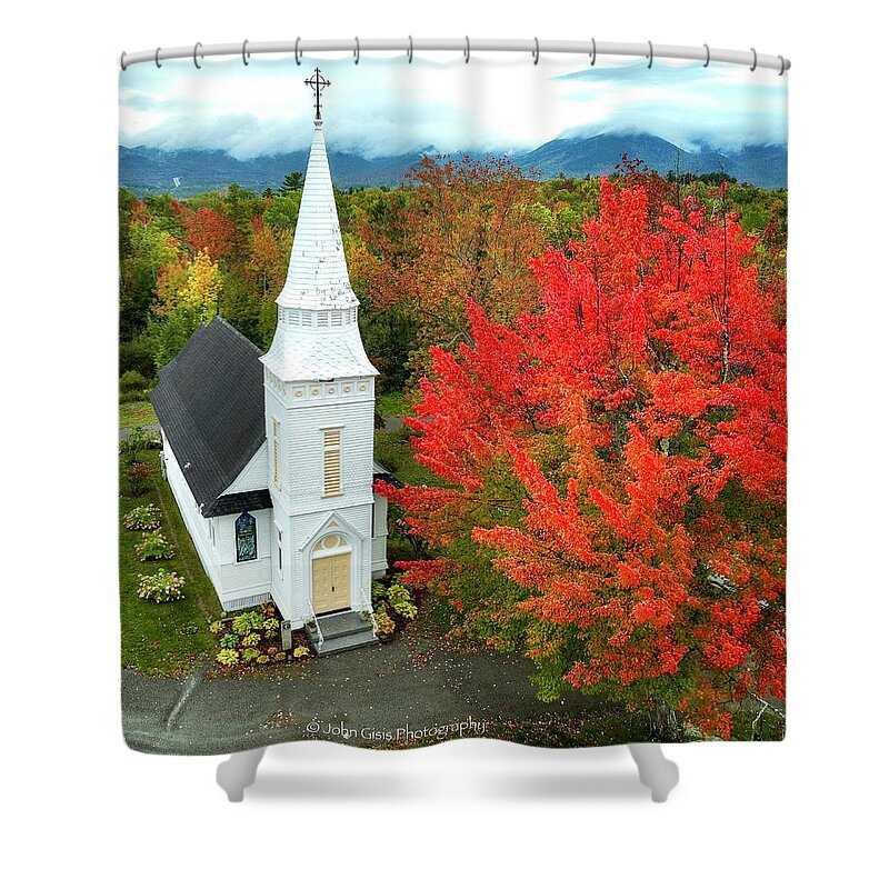  Shower Curtain featuring the photograph Sugar Hill by John Gisis