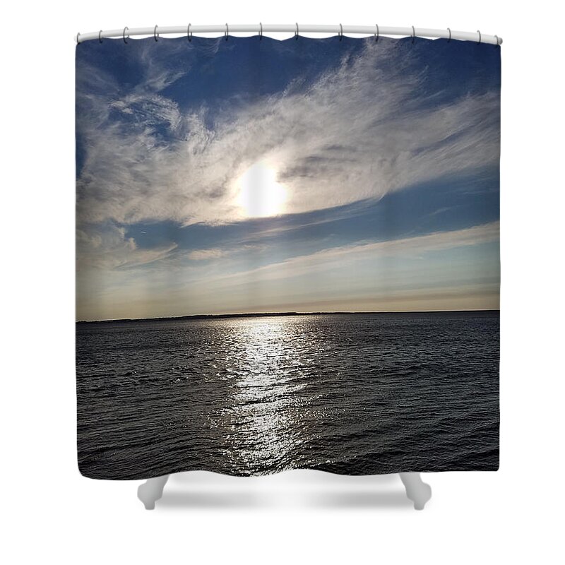 Summer Shower Curtain featuring the photograph Summer at the Coast by Brent Knippel