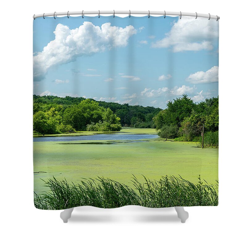 Villisca Ia Shower Curtain featuring the photograph Summer Waters by Ed Peterson