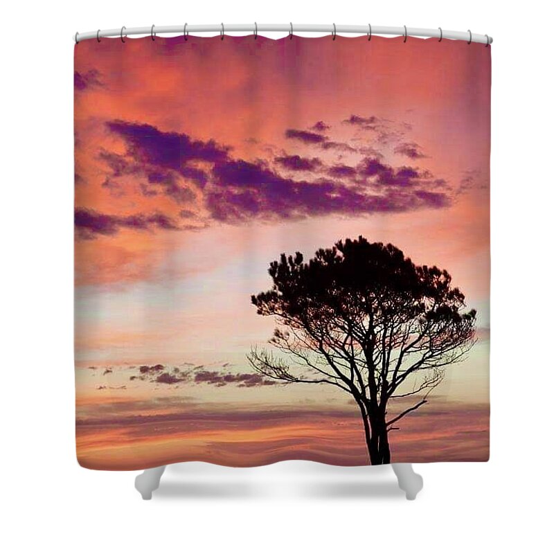 Landscape Shower Curtain featuring the photograph Sunrise 2 by Michael Stothard