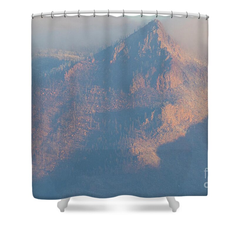 Clouds Shower Curtain featuring the photograph Sunrise in the Rockies by Steven Krull
