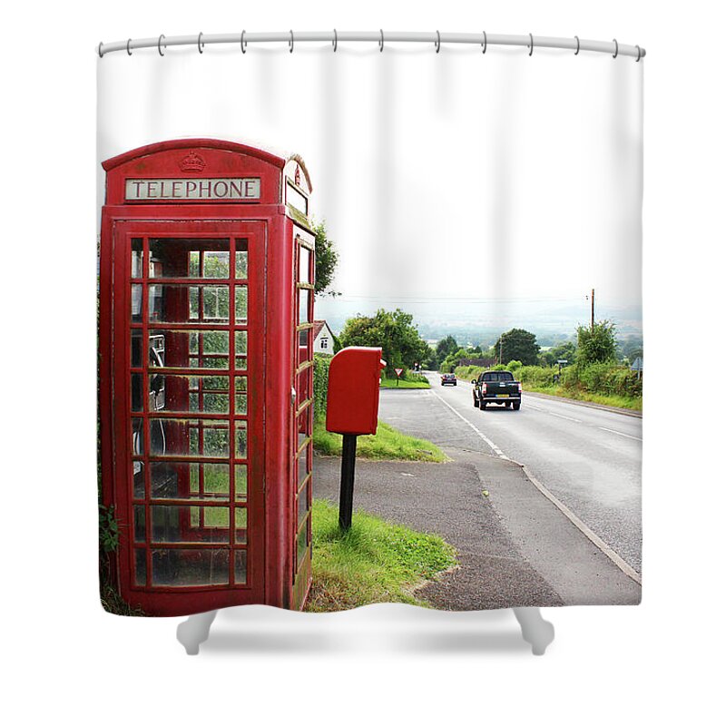 London Town Shower Curtains