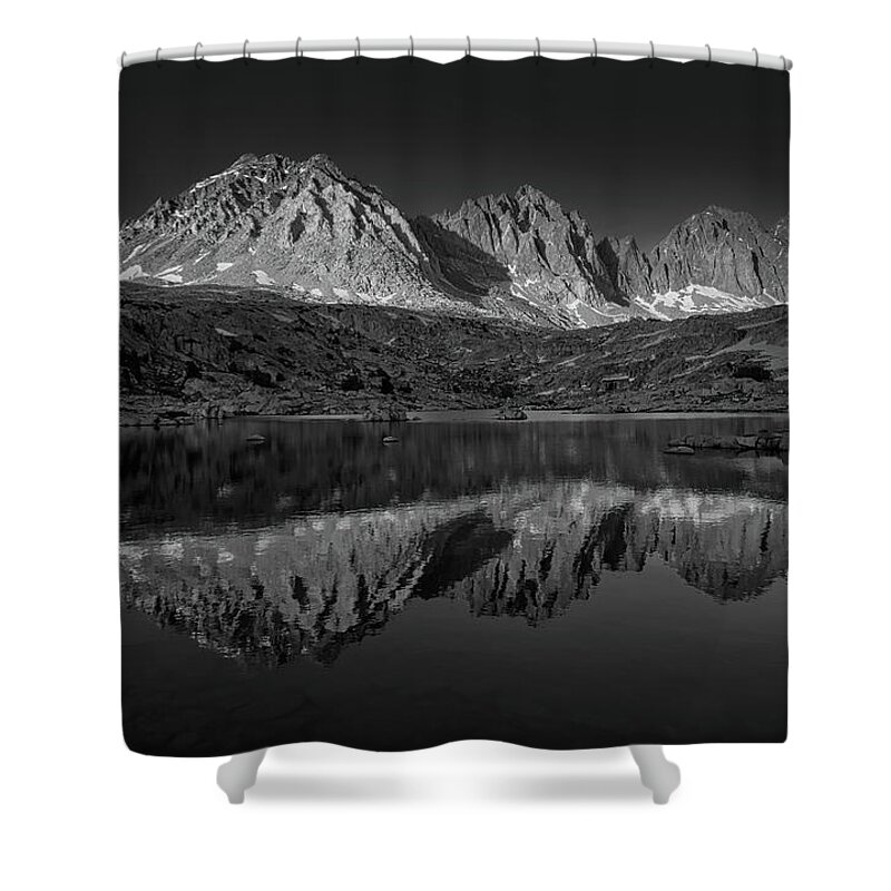 Dusy Basin Shower Curtain featuring the photograph Tertium Quid by Romeo Victor