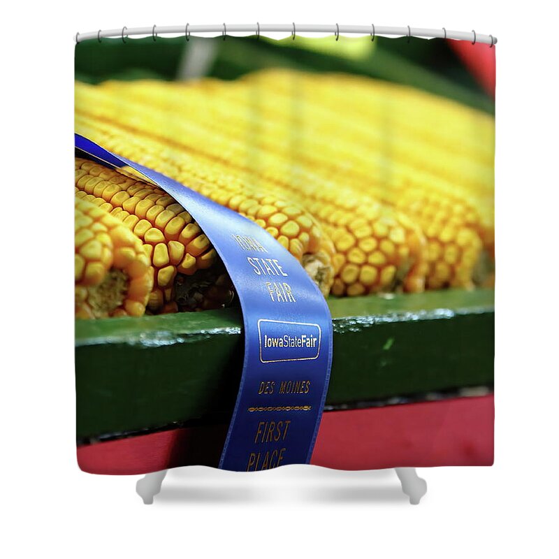 Corn Shower Curtain featuring the photograph That's A Winner by Lens Art Photography By Larry Trager