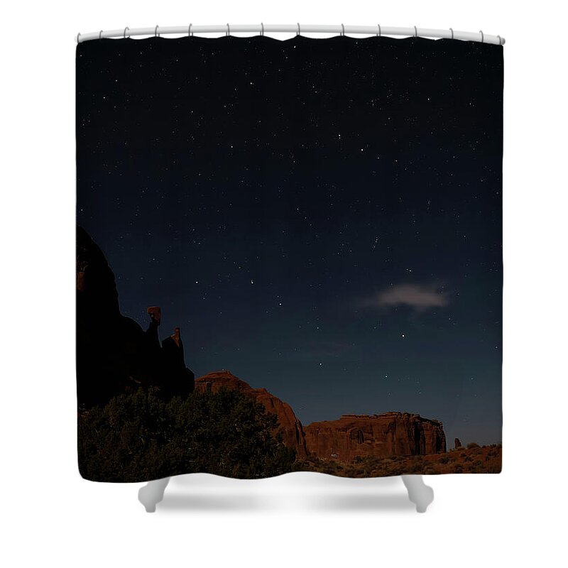 Stars Shower Curtain featuring the photograph The Big Dipper on Park Avenue by Andrea Platt