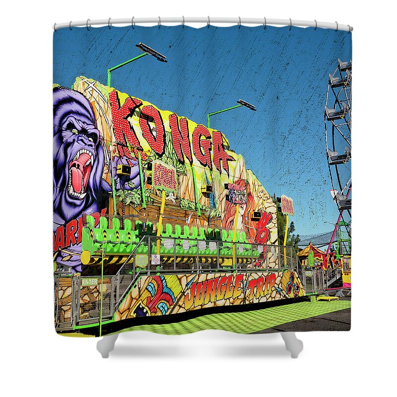 Carnival Shower Curtain featuring the photograph The Carnival by Sandra Selle Rodriguez