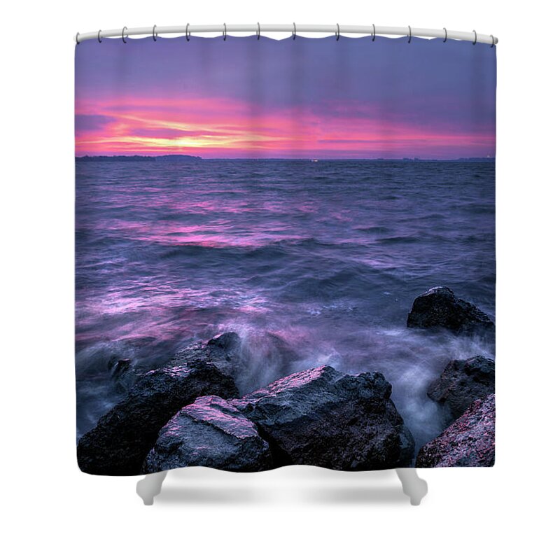 Nate Brack Shower Curtain featuring the photograph The Color of Dawn by Nate Brack