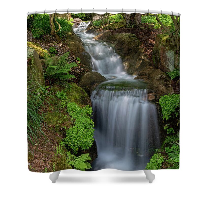 Garden Shower Curtain featuring the photograph The Garden by Arthur Oleary