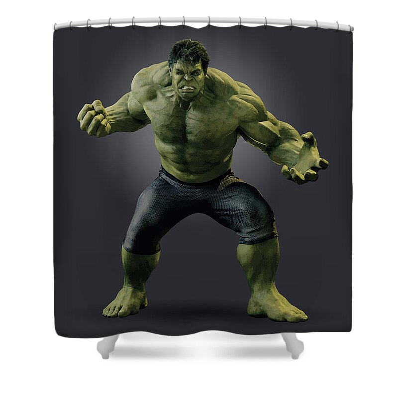 Hulk Shower Curtains