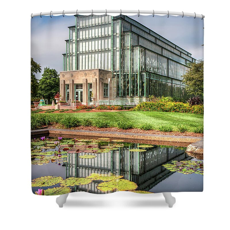 Jewel Box Shower Curtain featuring the photograph The Jewel Box by Randall Allen