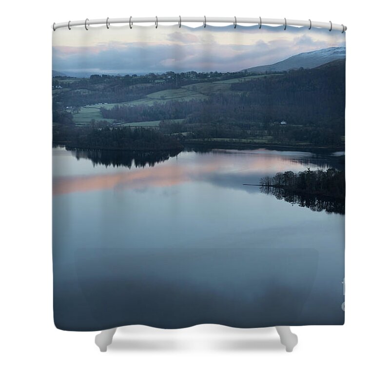 Lake Shower Curtain featuring the photograph The Lake District by Perry Rodriguez