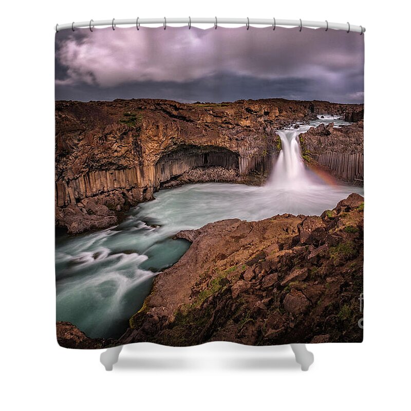 Waterfalls Shower Curtain featuring the photograph The Land that Time Forgot by Neil Shapiro
