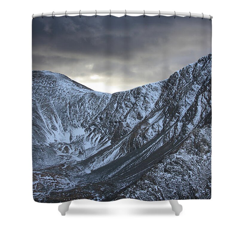 The Shower Curtain featuring the photograph The Majesty of Colorado's Grays And Torreys by Brian Gustafson