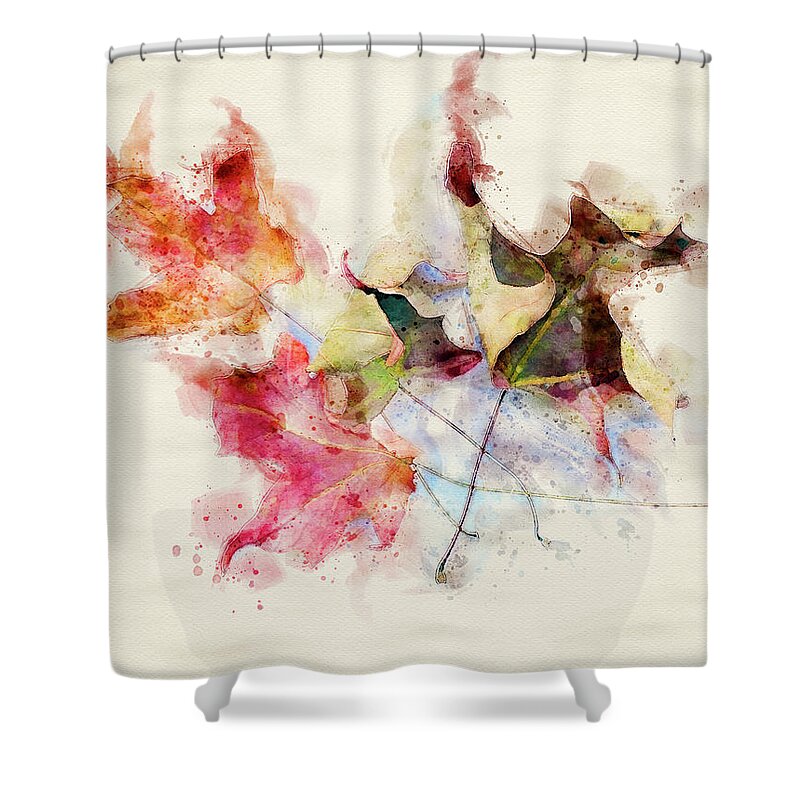Transformation Shower Curtain featuring the digital art The Ravages Of Time by Deborah League
