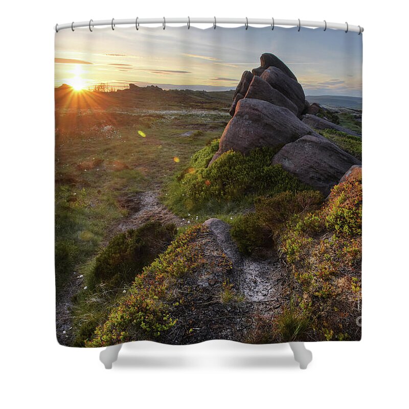 Sky Shower Curtain featuring the photograph The Roaches 11.0 by Yhun Suarez