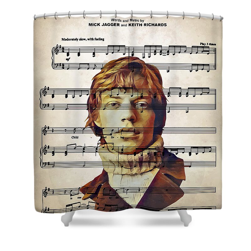 The Rolling Stones Shower Curtains