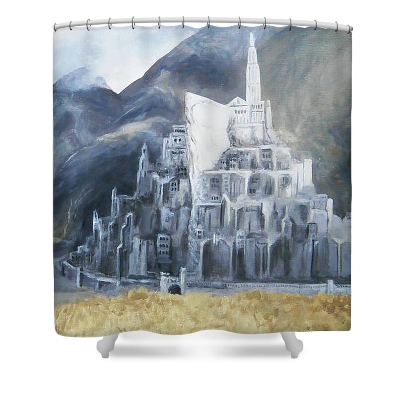 Lord of the Rings - Minas Tirith Hall of Kings Cross Section by