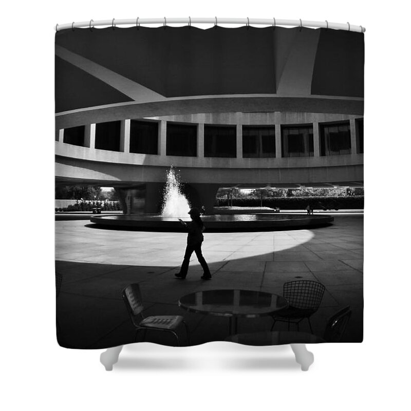 Sun Shower Curtain featuring the photograph The World is Round by Addison Likins