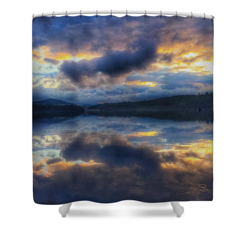 Adirondacks Shower Curtain featuring the photograph Then The Rain Stopped by Robert Dann